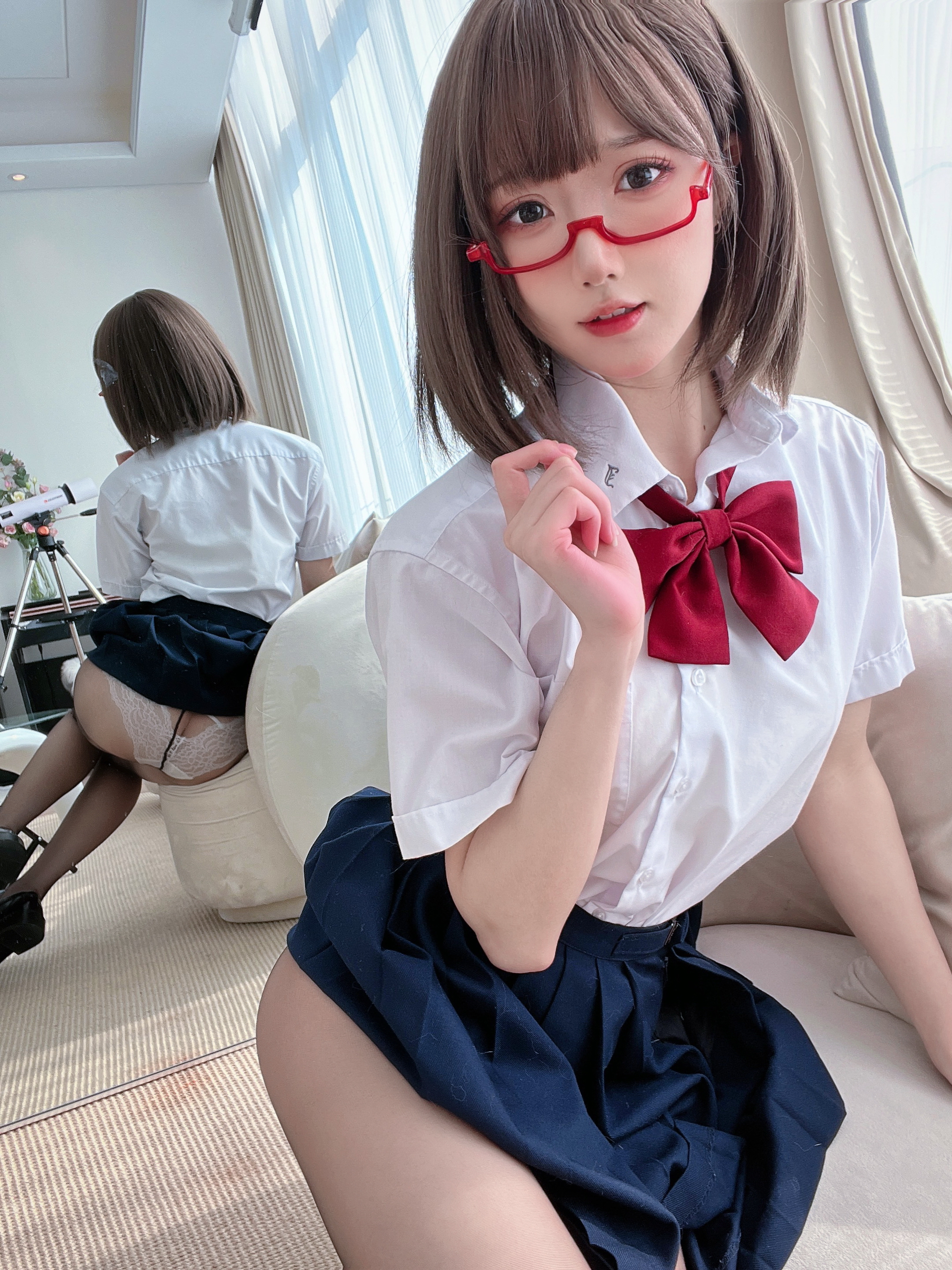 图片[2]-阿包也是兔娘 Jk学妹二次元cos图集全册资源在线观看共28P