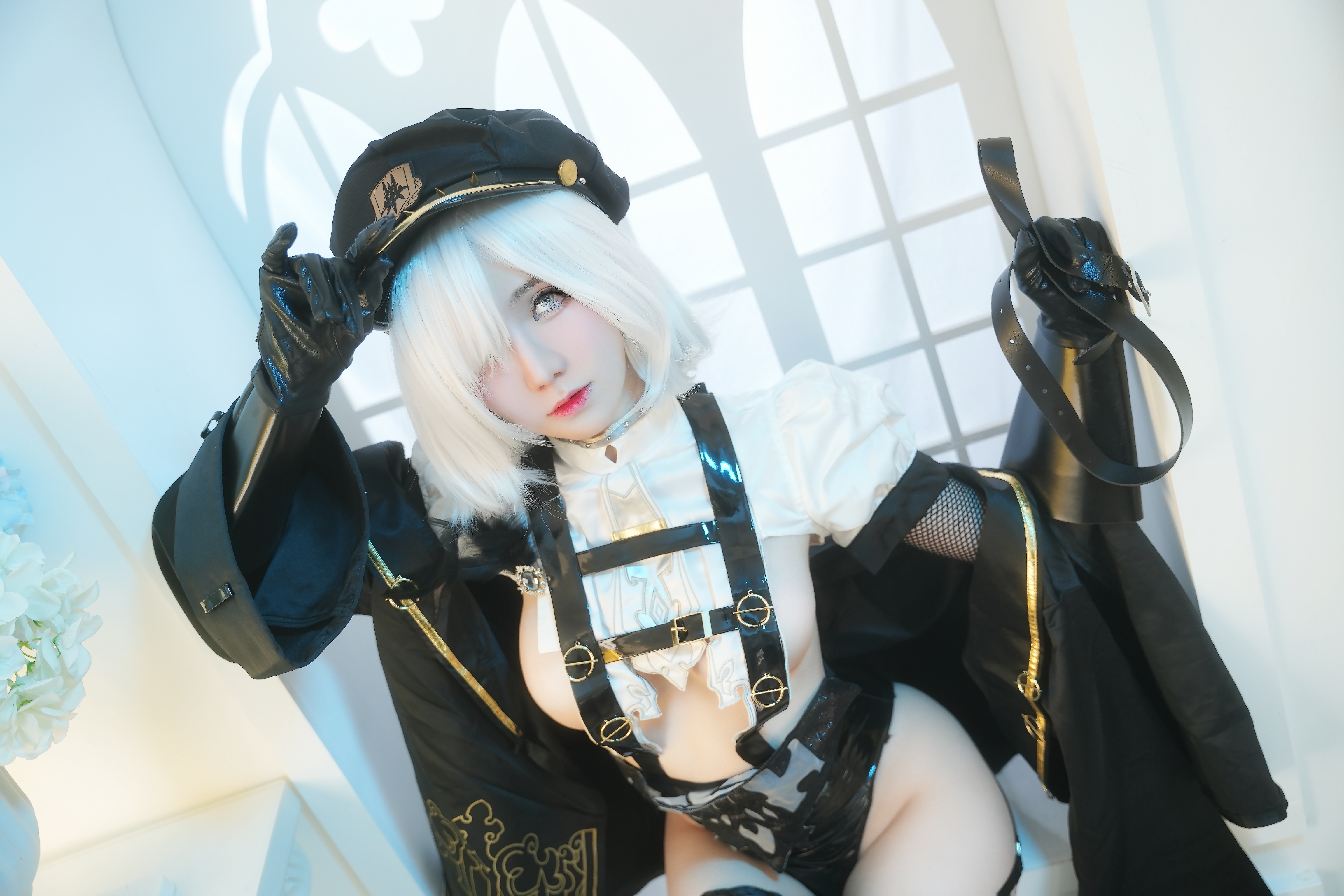 图片[5]-sally多啦雪Sally Dorasnow Officer 2B二次元cos图集全册资源在线观看共36P